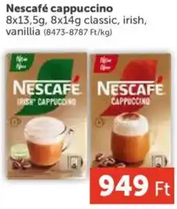 PRIVÁT Nescafé cappuccino ajánlat