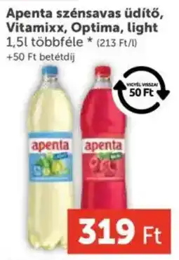 PRIVÁT Apenta szénsavas üdítő, Vitamixx, Optima, light ajánlat