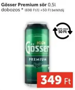 PRIVÁT Gösser Premium sör ajánlat