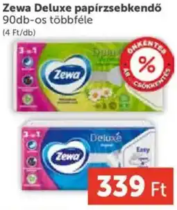 PRIVÁT Zewa Deluxe papírzsebkendő ajánlat