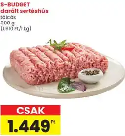 Spar Market S-BUDGET darált sertéshús ajánlat