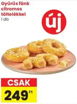 Spar Market Gyűrűs fánk citromos töltelékkel ajánlat