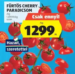 ALDI Fürtös cherry paradicsom ajánlat