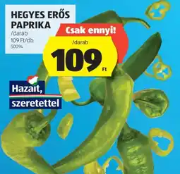 ALDI Hegyes erős paprika ajánlat