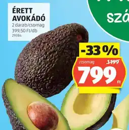 ALDI Érett avokádó ajánlat