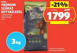 ALDI Romeo Prémium száraz kutyaeledel ajánlat