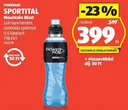 ALDI Powerade sportital Mountain Blast ajánlat