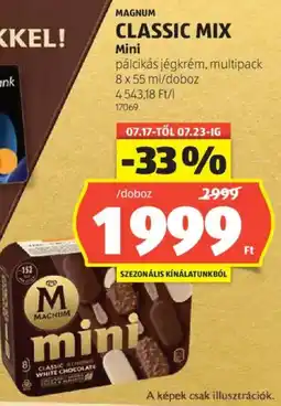 ALDI Macnum Magnum Classic Mix ajánlat