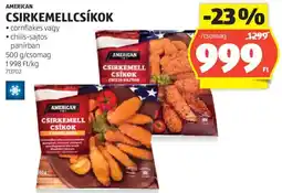 ALDI American Csirkemellcsíkok ajánlat