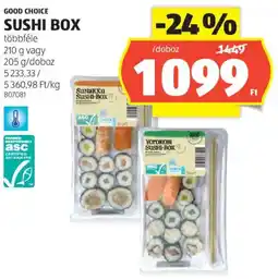 ALDI Good Choice Sushi Box ajánlat
