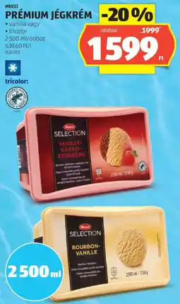 ALDI Mucci Prémium jégkrém ajánlat