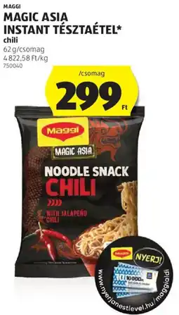 ALDI Maggi Magic Asia Instant tésztaétel ajánlat
