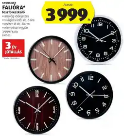 ALDI Krontaler Falióra ajánlat