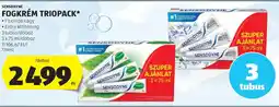 ALDI Sensodyne Fogkrém triopack ajánlat