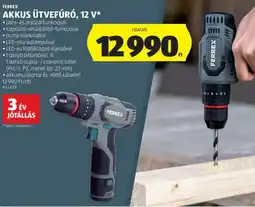 ALDI Ferrex Akkus ütvefúró, 12 V ajánlat