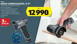 ALDI Ferrex akkus sarokcsiszoló, 12 V ajánlat