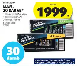 ALDI Activ energy elem ajánlat
