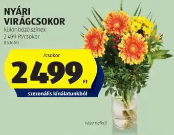 ALDI Nyári virágcsokor ajánlat