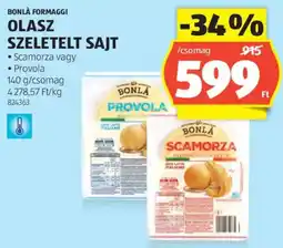 ALDI Bonlà Formaggi Olasz szeletelt sajt ajánlat