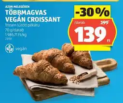 ALDI Többmagvas Vegán Croissant ajánlat