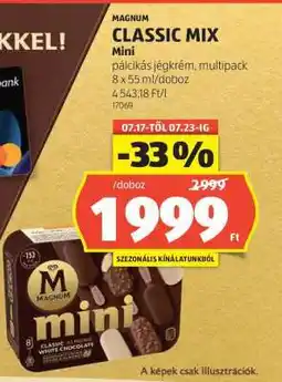ALDI Magnum Classic Mix Mini ajánlat