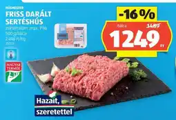 ALDI Friss, darált sertéshús ajánlat