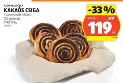 ALDI Kakaós csiga ajánlat