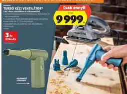 ALDI AMBIA TURBÓ KÉZI VENTILÁTOR ajánlat