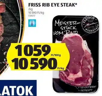 ALDI FRISS RIB EYE STEAK ajánlat
