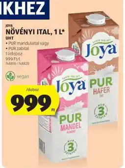 ALDI Joya Növényi Ital, 1 L ajánlat