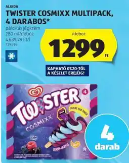 ALDI Twister Cosmixx Multipack, 4 darabos ajánlat