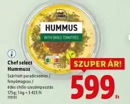Lidl CHEF SELECT Hummusz ajánlat