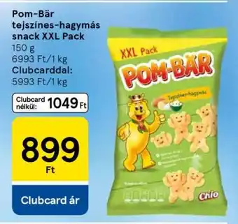 Tesco Pom-Bär tejszínes-hagymás snack XXL Pack ajánlat
