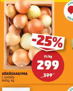 PENNY Vöröshagyma ajánlat