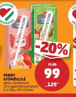 PENNY Penny Gyümölcslé ajánlat