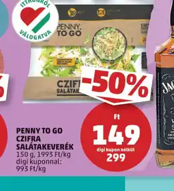 PENNY Penny To Go Czifra Salátakeverék ajánlat