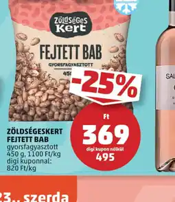 PENNY Zöldségeskert Fejtett Bab ajánlat