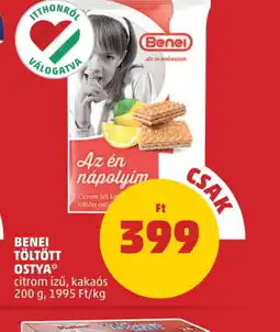 PENNY Benei töltött ostya ajánlat