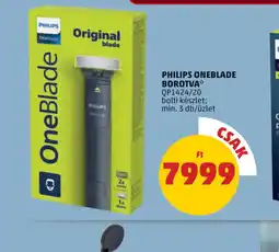 PENNY Philips OneBlade Borotva ajánlat