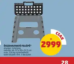 PENNY Összehajthat fellépő ajánlat