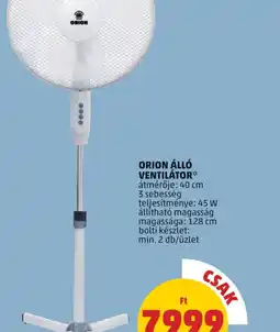 PENNY Orion Áll Ventilátor ajánlat