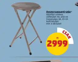 PENNY Összecsukhat szék ajánlat