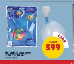 PENNY Önfeltöltő vízi bomba szett töltcsérrel ajánlat