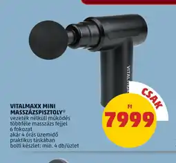 PENNY Vitalmaxx Mini Masszázspisztoly ajánlat