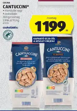 ALDI Cucina Cantuccini ajánlat
