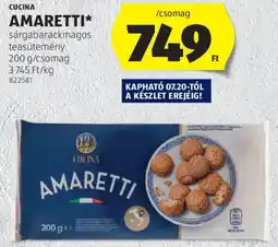 ALDI Cucina Amaretti ajánlat
