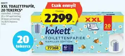 ALDI Kokett XXL toalettpapír ajánlat