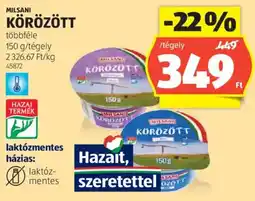 ALDI Milsani körözött ajánlat