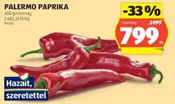 ALDI Palermo paprika ajánlat