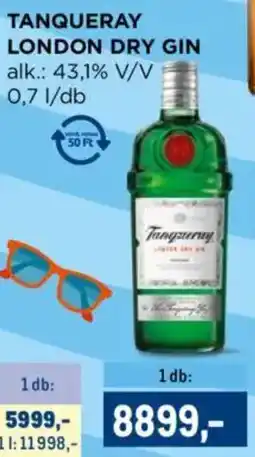 Metro Tanqueray London Dry Gin ajánlat